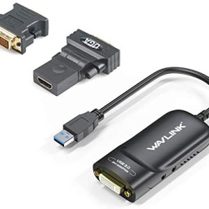 WAVLINK USB 3.0 to DVI/HDMI/VGA Universal Video Graphics Card Adapter