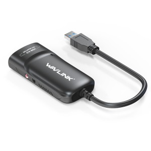 Wavlink USB 3.0 to DVI External Video Card / Video Graphic Display Adapter with Audio Port