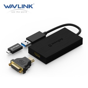 Wavlink USB3.0 to HDMI 4K Video Graphic Converter - Black