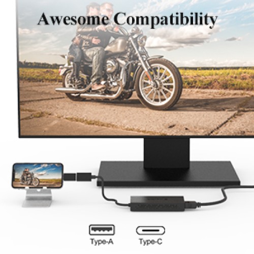 Wavlink-Adaptador USB 3,0 a HDMI Dual 4K, dispositivo para vídeo gráfico,  HDTV/proyector/Monitor, USB C, pantalla para Windows 7/8/8.1/10, Mac OS -  AliExpress